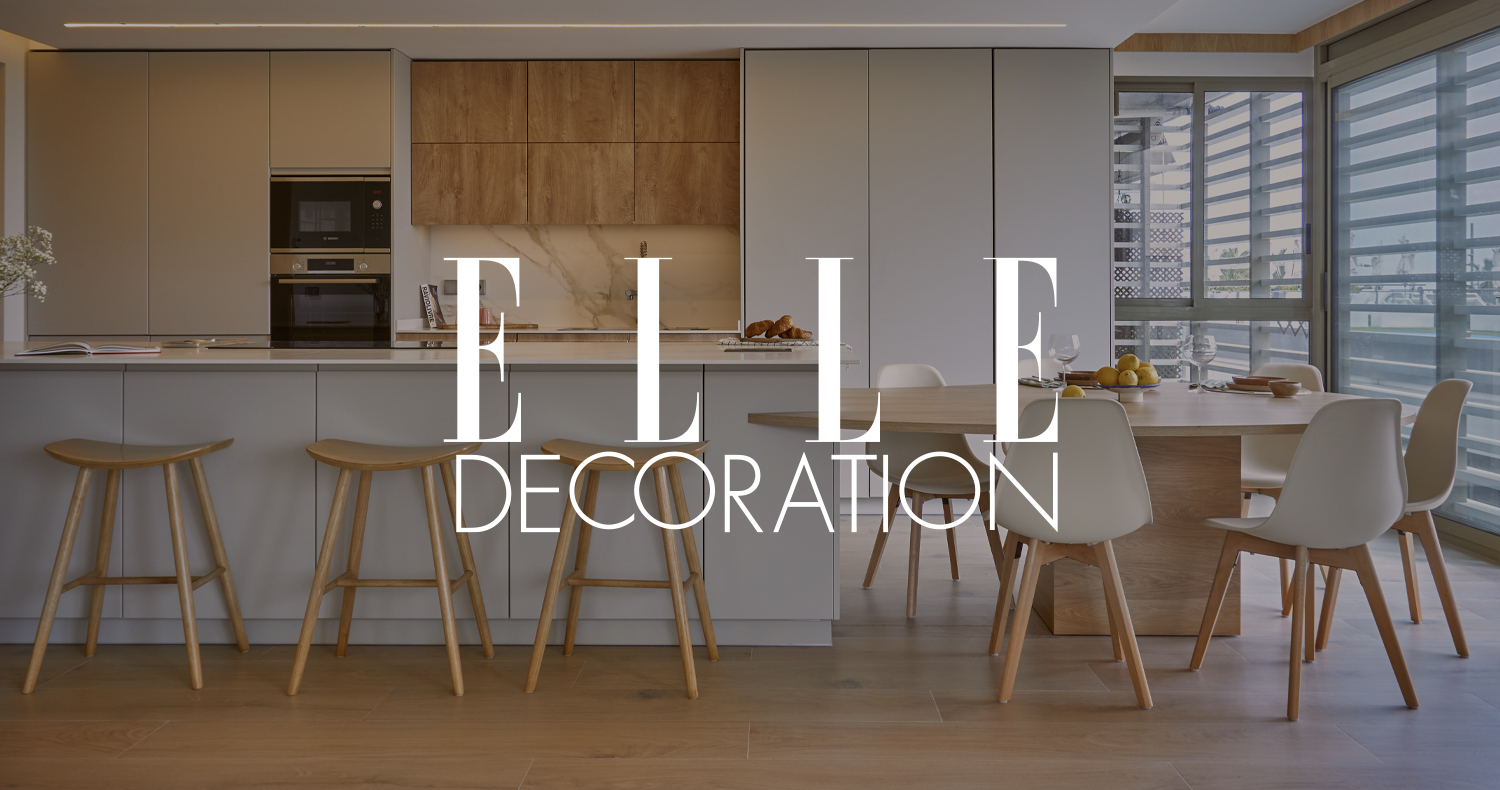 A Radical Renovation Featuring Wood and Marble | Elle Decor