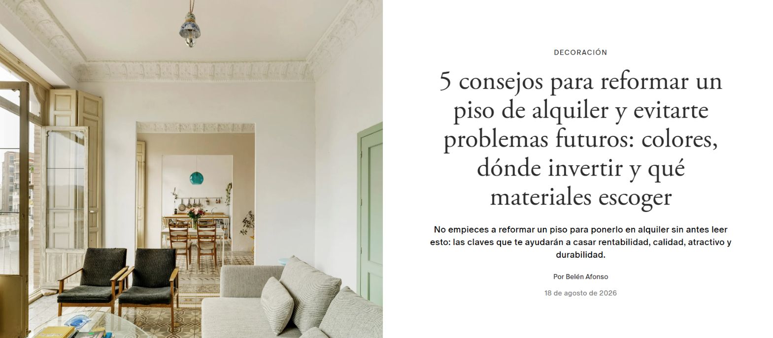5 Tips for Renovating a Rental Apartment and Avoiding Future Problems | AD